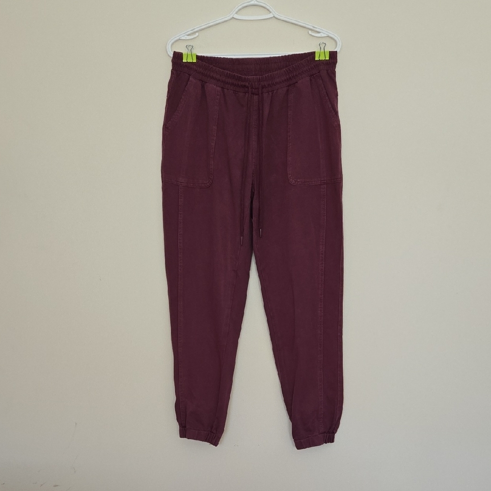 Burgundy Jogger Pants